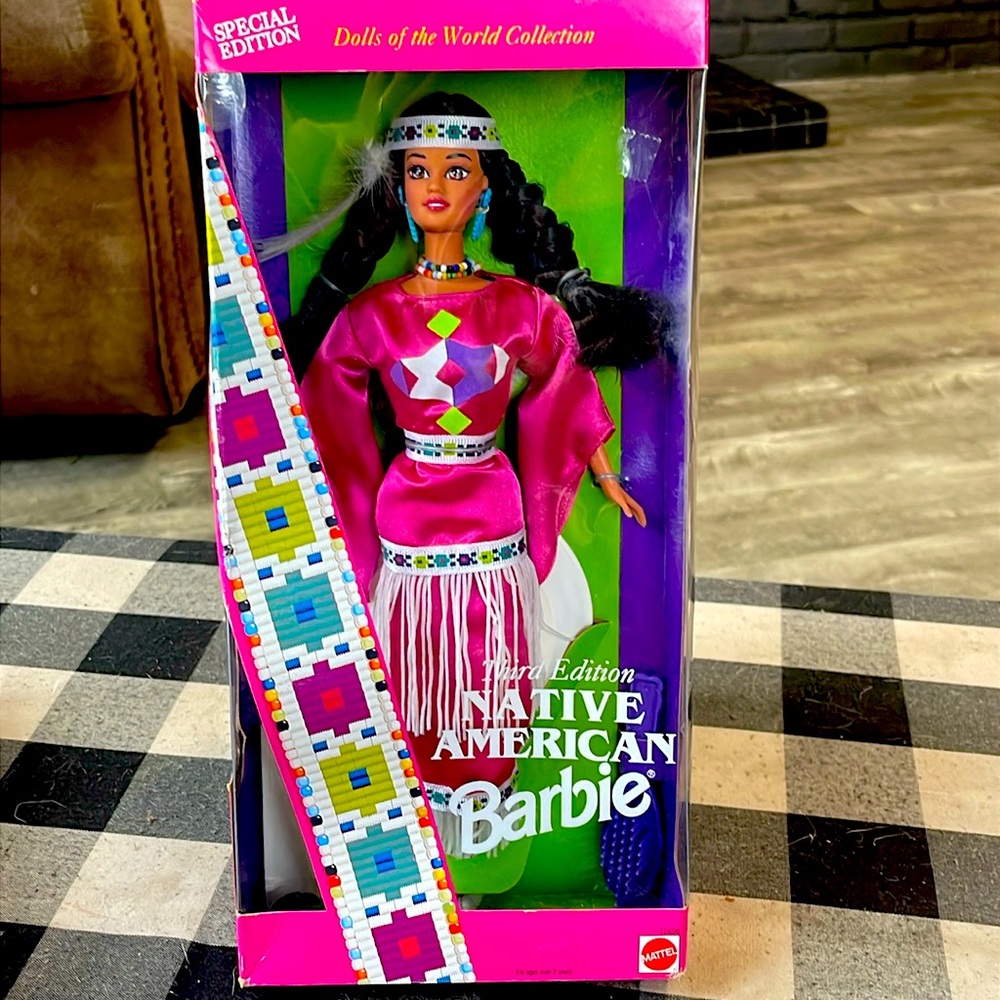 1994 third edition Native American Barbie